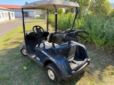 Použitý elektrovozík, pracovní elektrický vozík, EZGO, golfový vozík - modrý