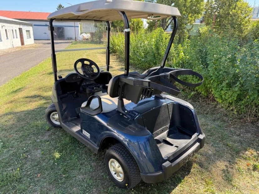 Použitý elektrovozík, pracovní elektrický vozík, EZGO, golfový vozík - modrý