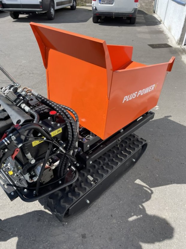 Pásový motorový MINI DUMPER PLUS POWER D50HT se sklápěním do výšky