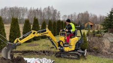 Minibagr YANMAR SV08