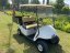 Použitý elektrovozík, pracovní elektrický vozík, EZGO, golfový vozík- bílý