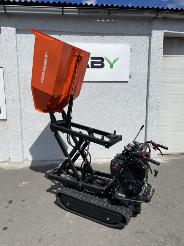 Pásový motorový MINI DUMPER PLUS POWER D50HT se sklápěním do výšky